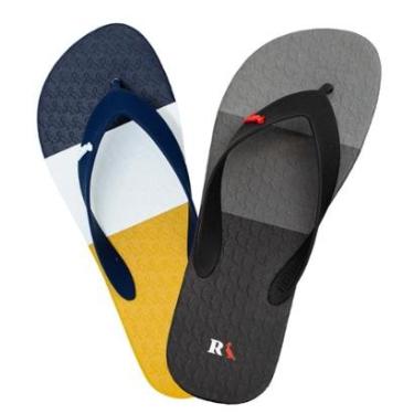 Imagem de Kit 2 Chinelo Reserva Go Trancoso Casual Borracha Confortável 750040396 Cor:;Tamanho:41-42-Masculino