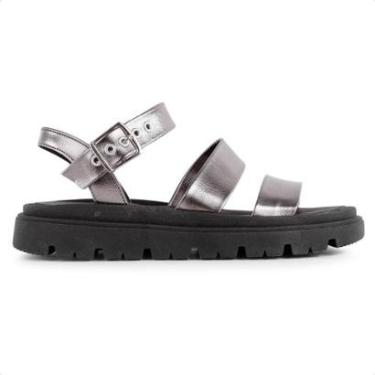 Imagem de Sandália Moleca Plataforma Tratorada Feminina-Feminino