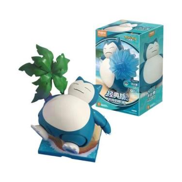 Imagem de Blocos De Montar Pokémon Pikachu Scyther Snorlax Lucario Charizard Gre