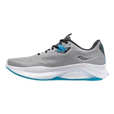 Imagem de Saucony Masculino Guide 15 Tênis de Corrida, Liga metálica/topázio, 10.5 Wide