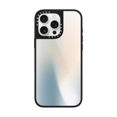 Imagem de CASETiFY Capa Glaze para iPhone 16 Pro Max [acabamento brilhante/compatível com Magsafe/1,5 m. 1 x proteção contra quedas de grau militar] - seda macia - preta