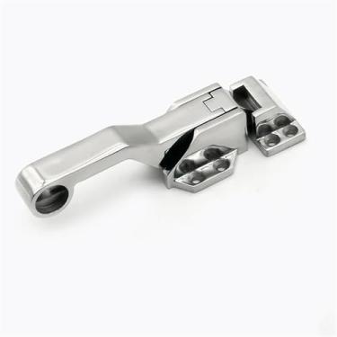 Imagem de Maçaneta de porta de freezer de aço inoxidável 304 geladeira silenciosa fechadura de porta selada DK615 1 peça