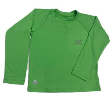 Imagem de Blusa Camisa Proteção Uv50 Solar Infantil 2 ao 16 Criança Praia Camise