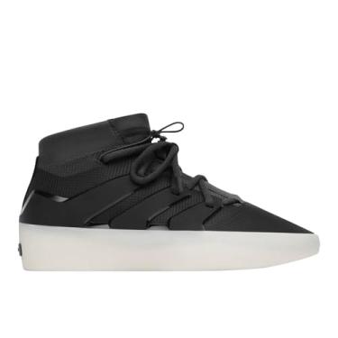 Imagem de adidas Tênis de basquete Fear of God x Athletics I com cadarço, Carbono/carbono/carbono, 39 BR