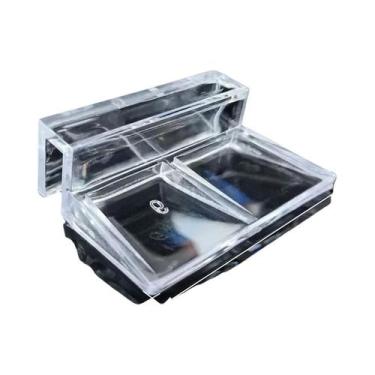 Imagem de Clipes De Acrílico Transparente Para Tampa De Aquário 4pcs Suporte Par