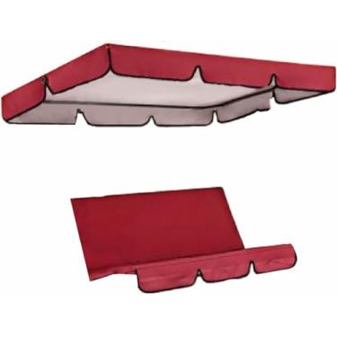 Imagem de Cobertura Superior De Balanço, Tenda De Rede De Balanço De 3 Lugares E Cobertura De Teto Para Proteção De Jardim 190 * 132 * 15cm (balanços Não Incluídos) ~/