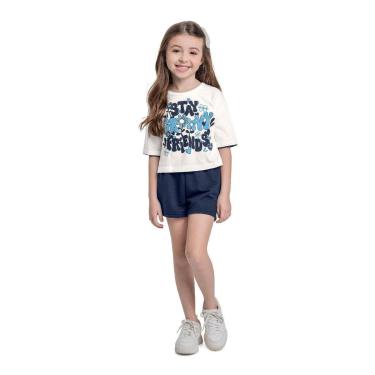 Imagem de Conjunto Blusa e Short Menina Bee Loop-Feminino
