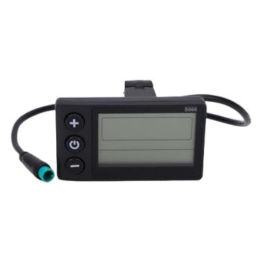 Imagem de Luocute Display LCD de Scooter Elétrico S866, Tela Digital de Alta Definição Com Design à Prova de água Em Liga ABS, para Modificação de Scooter e Acessório de Ciclismo