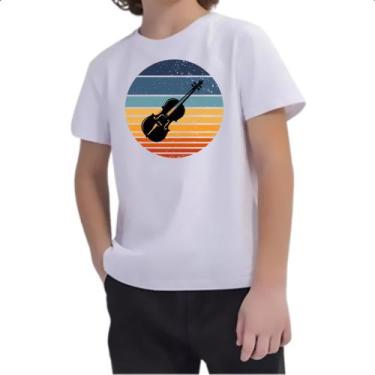 Imagem de Camiseta Infantil Violino Sunset Art - Alearts, 16