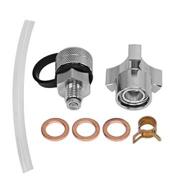 Imagem de Dpofirs Válvula de Drenagem de óleo à Prova de Vazamento de Aço Inoxidável para Fácil Troca de óleo Em Casa para Mecânicos e Entusiastas de Bricolagem à Prova de Ferrugem 2 Pacotes (M12*1,25)