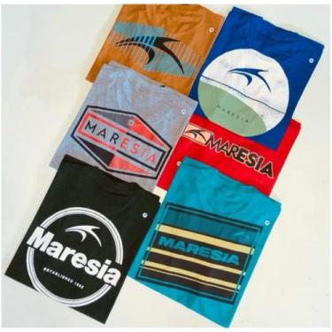 Imagem de Kit 03 Camiseta Blusa Masculina Peita Praia Verão Surf 100 % Algodão (