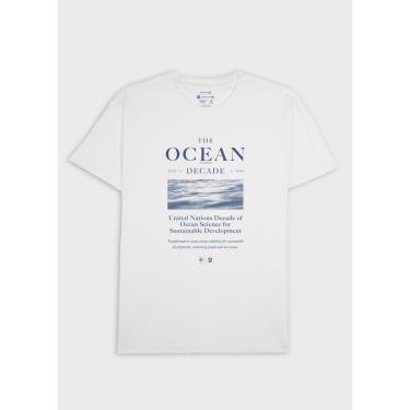 Imagem de T-shirt stone the ocean decade mc OSKLEN-Masculino