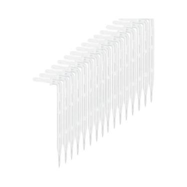 Imagem de Kit De Irrigação Por Gotejamento Transparente 1/4'' Com Gotejador Em F