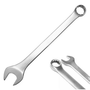 Imagem de Chave De Boca Combinada Em Aço Cromo Vanádio Starfer 24Mm
