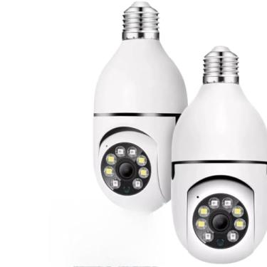 Imagem de Câmera De Segurança A Prova Dágua Sem Fio Gira Com Full Visão Notturna(Kit 2 camera360)