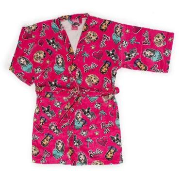 Imagem de Roupão Infantil Vários Personagens Döhler Velour 100%Algodão, P