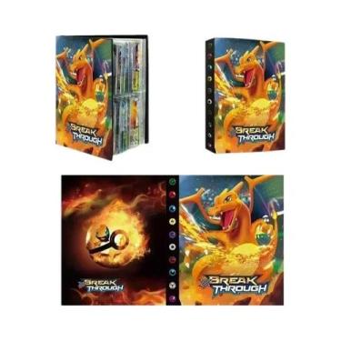 Imagem de Álbum De Cartas De Pokémon Com 240 Peças, Livro De Cartas De Desenhos 
