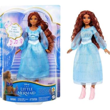 Imagem de Boneca Ariel da Pequena Sereia Mattel - Canta e Interage