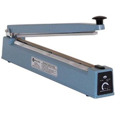 Imagem de American International Electric AIE-400P Seladora manual de impulso de 40,6 cm com largura de vedação de 2 mm, comprimento de vedação de 40,6 cm, espessura de vedação de 6 mm, aplicações alimentares e