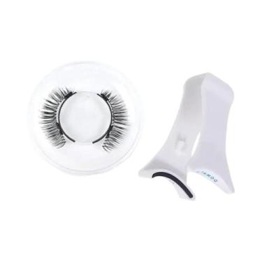 Imagem de Cílios Postiços Magnéticos 3D Naturais Reutilizáveis Feitos À Mão Com 