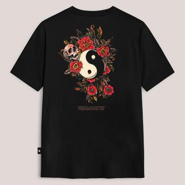 Imagem de Camiseta Town & Country Classic Skull Harmoney Preto-Masculino