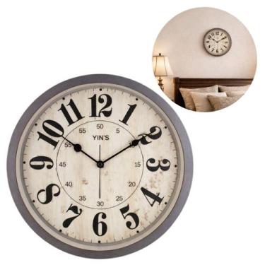 Imagem de Relógio de Parede Redondo Vintage 25cm Decorativo - Chinatown