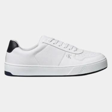 Imagem de Tenis Calvin Klein Palito Jeans Branco-Masculino