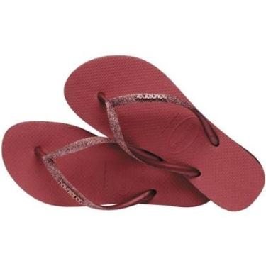 Imagem de Havaianas Slim Sparkle Me Pau Brasil-Unissex
