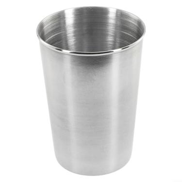 Imagem de Copo de garrafa a vácuo de aço inoxidável para bebidas frias, capacidade de 30/70/180/320 ml, utensílios para bebidas compactas para bar e cafeteria, caneca de bebida de metal prateado (180 ml)