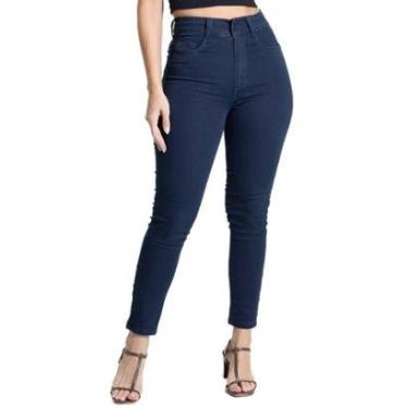Imagem de Calça Sarja Sawary Push Up - 281391 - azul 42-Feminino