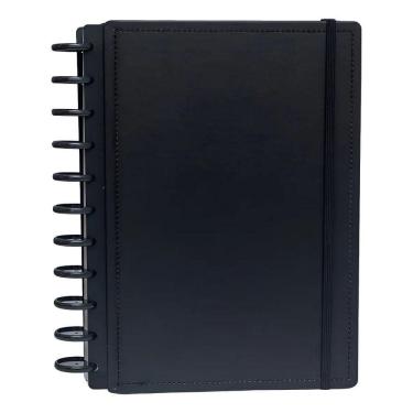 Imagem de Caderno de Disco Grande - 170 Folhas Black DK31C219 - Diskô