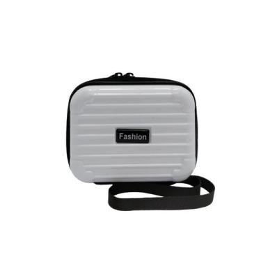 Imagem de Carteira feminina pequena porta cartão com zíper - Fashion, Branco, P