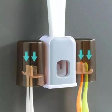 Imagem de Suporte Para Escova Dispenser De Pasta Multifuncional - rpc