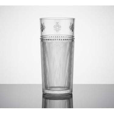 Imagem de Jogo 6 Copo Altos Abelha Em Cristal Ecológico 350ml Elegante - LHermit