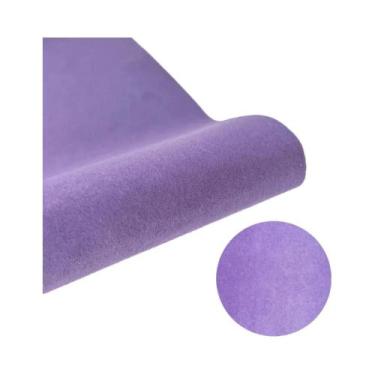 Imagem de Papel Adesivo De Veludo Multicolorido 20/40 X 145cm Para Artesanato E 