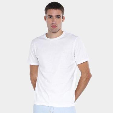 Imagem de Camiseta Hering Básica Masculina, Branco, GG
