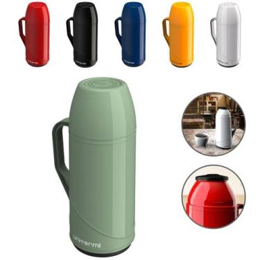 Imagem de Garrafa Térmica Café Roma 1 Litro ou 500 ml Unitermi Leite Chá Chimarr