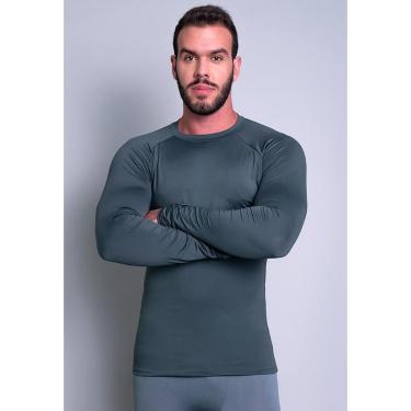 Imagem de Camisa Mvb Modas Térmica Segunda Pele Proteção Uv 50+-Masculino