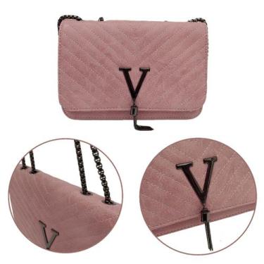 Imagem de Bolsa Feminina Transversal Elegante Luxo Alça Tiracolo Mão Ombro Tote 
