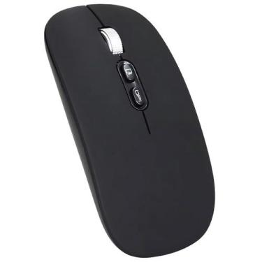 Imagem de Mouse Sem Fio Bluetooth Recarregavel Compatível Com Macbook Air Pro - 