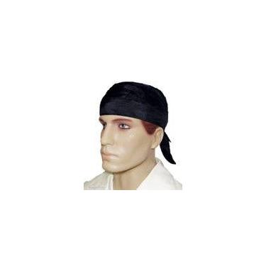 Imagem de Bandana Preta Ajustável 100% Algodão - Marca Lamare - Ref. 43BDP