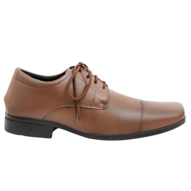 Imagem de Sapato Social Masculino Couro Anti Stress Comfort 1010 - SLZ, 40, Pret
