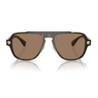 Imagem de Óculos de Sol Versace Masculino Havana 0VE2199 1252LA-Masculino