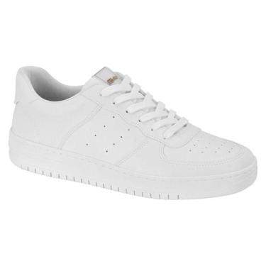 Imagem de Tênis Masculino Actvitta Estiloso Casual Lançamento Conforto, Branco, 