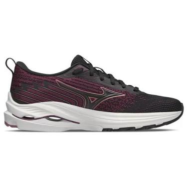 Imagem de Tenis mizuno wave vitality 5 feminino, 36, Preto, Vermelho