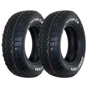 Imagem de Kit 2x Pneu Caminhonete 205 65 R15 All Terrain TA Letra Branca TL 94H 