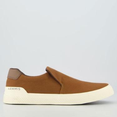 Imagem de Tênis Aramis Daily Slip Canvas Marrom, 44