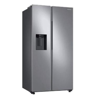 Imagem de Refrigerador samsung 602l side by side rs60 em aço inox 127v rs60t5200