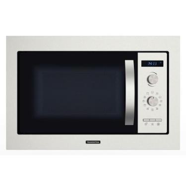 Imagem de Micro ondas de embutir tramontina inox 60 25l aco inox com acabamento 
