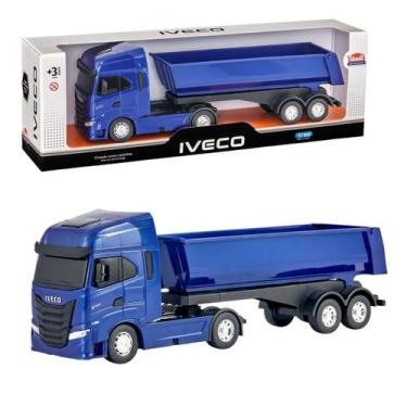 Imagem de Caminhão Caçamba Basculante Toco Iveco S-Way Rodas Livres Caminhão De 